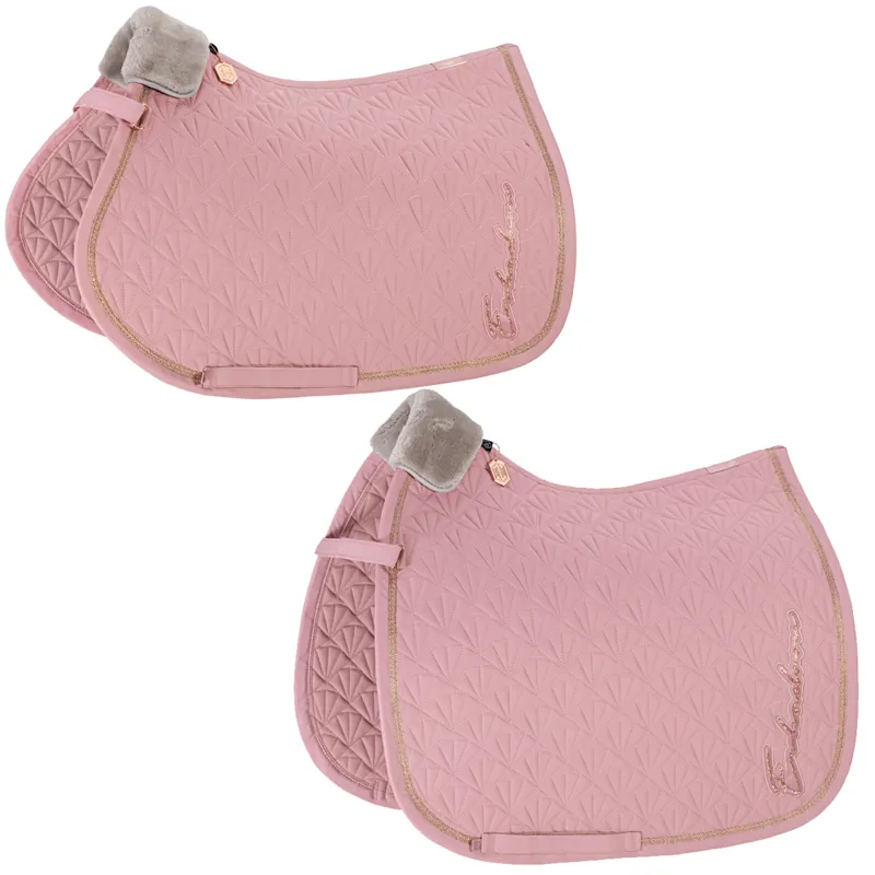 Eskadron Sparkle Peacock Saddlecloth Heritage AW23 - Pearl Rose